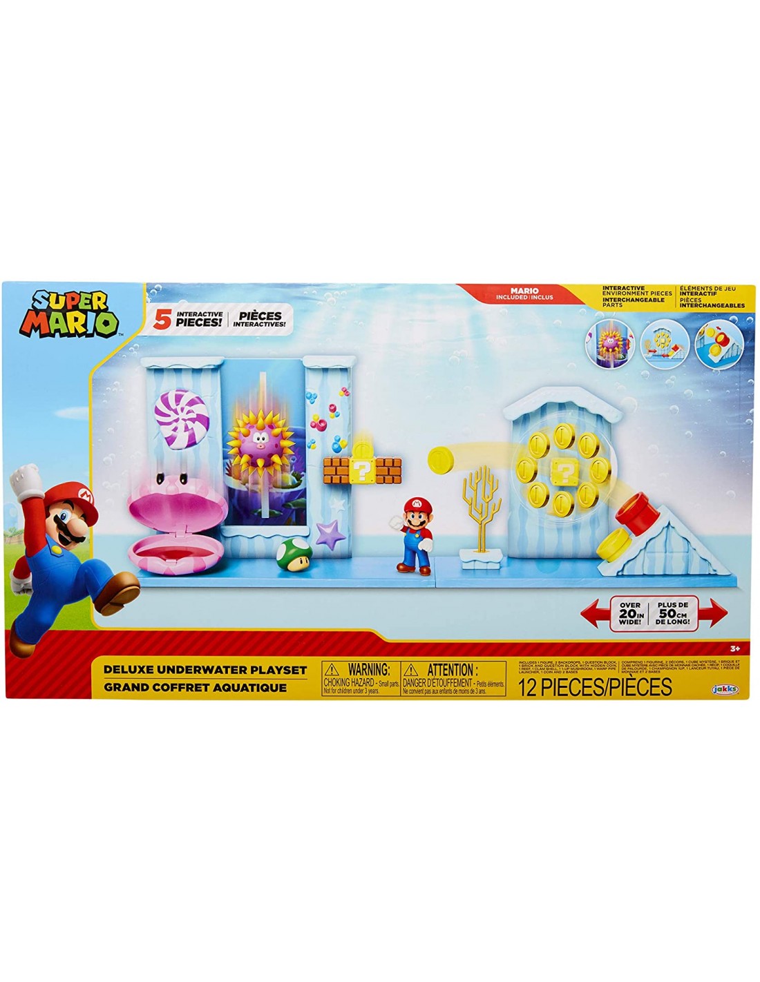 Nintendo 2.5 Underwater Playset Dlx-ACTION FIGURES & PLAYSETS-World of Nintendo-192995400252
