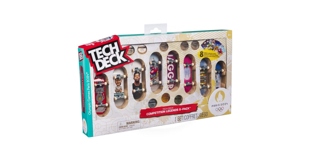 Tech Deck 96Mm 8-Pack Olympic-ACTION FIGURES & PLAYSETS-Tech Deck-681147023109