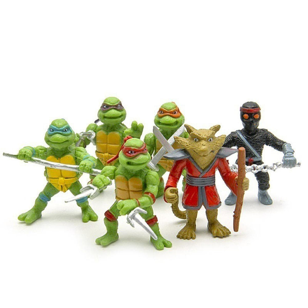 Tmnt Movie Mini Fig Asst Blst Pk Eu Multi Lingual Pkg(Assorted - Includes 1)-Action Figures-TMNT-