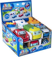 Teamsterz Tiny Teamsterz Beep and Go 2 Pack (4 Assorted)
