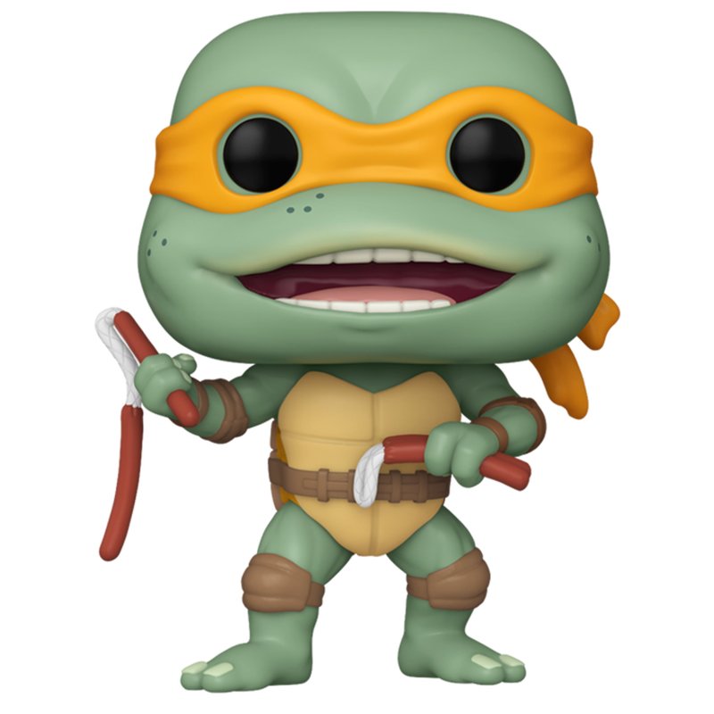 Pop! Movies: Teenage Mutant Ninja Turtle - Michael Angelo Sausage Link Nunchu-Funko Pop!-889698760478