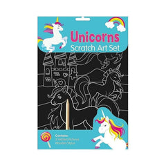 Unicorns Scratch Art Set-Unicorns-9781788241267