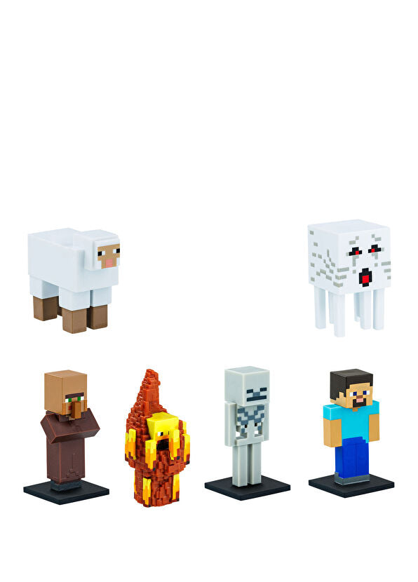 Mincecraft 3D Toppeez 1-Pk Asst.-Action Figures-Minecraft-