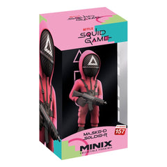 Squid Game Masked Triangle Guard - Minix Figure | 12cm