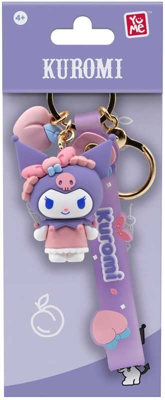 Hello Kitty K.Chain Peach Pdq12 Woc(1 PC)-Dolls & Accessories-MAXX-