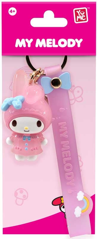 Hello Kitty K.Chain Raincoat Pdq12 (Assorted - Includes 1)-Dolls & Accessories-MAXX-