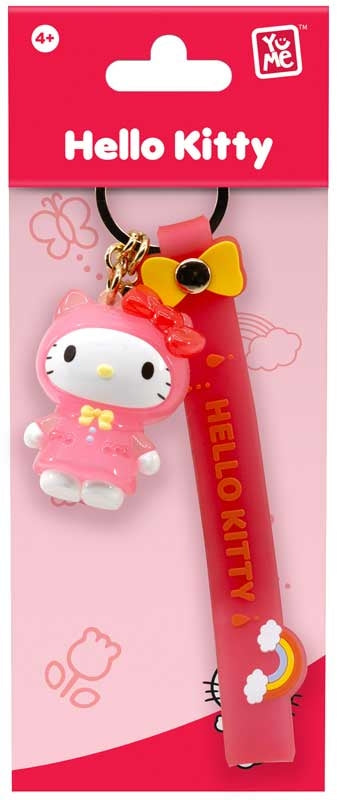 Hello Kitty K.Chain Raincoat Pdq12 (Assorted - Includes 1)-Dolls & Accessories-MAXX-