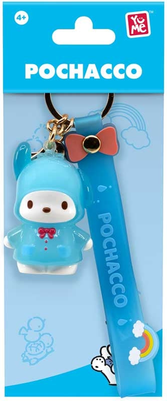 Hello Kitty K.Chain Raincoat Pdq12 (Assorted - Includes 1)-Dolls & Accessories-MAXX-