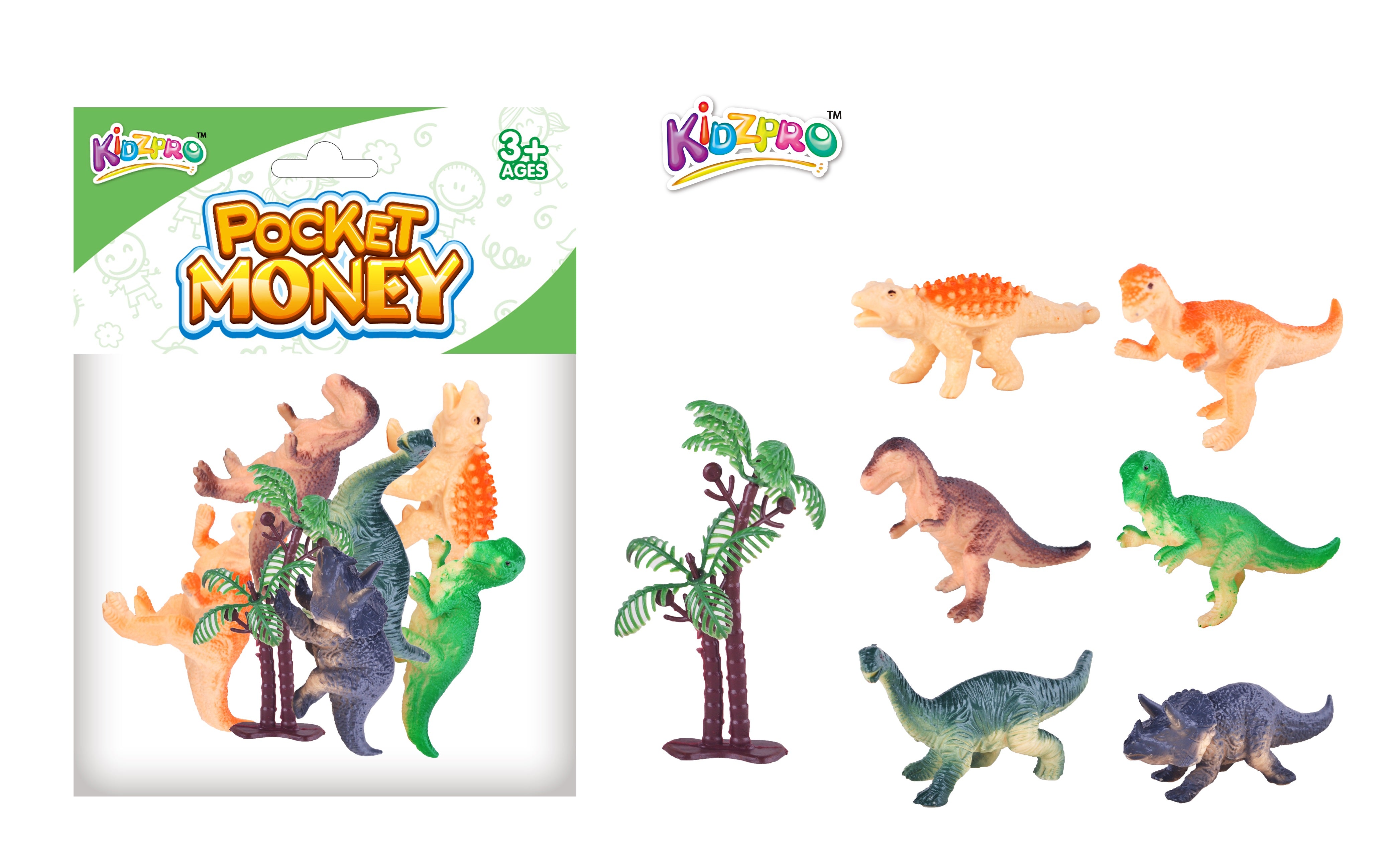 KIDZ. ANIMAL SET 7PC S PP BAG Default Title