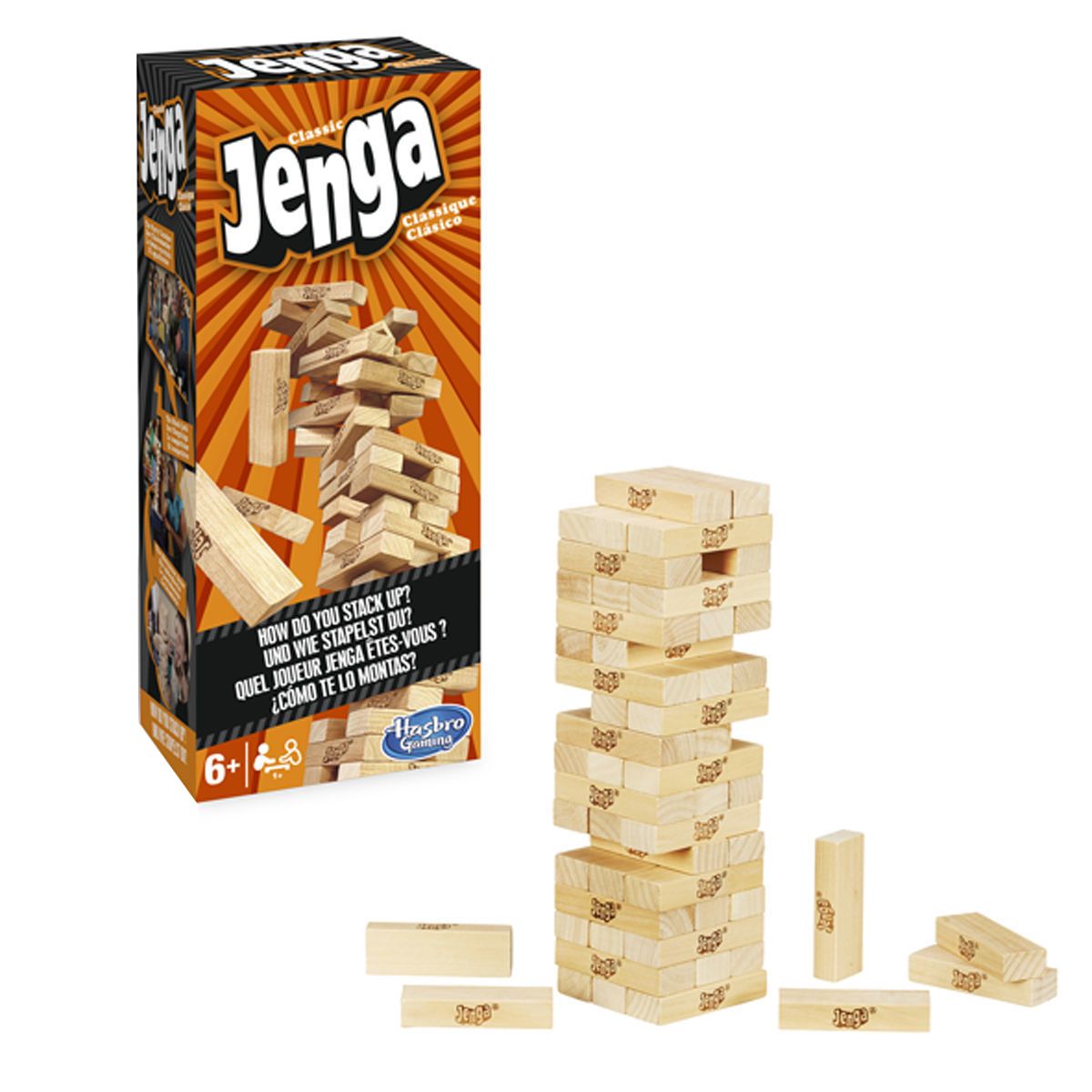 Hasbro Gaming Jenga Classic-HASBRO