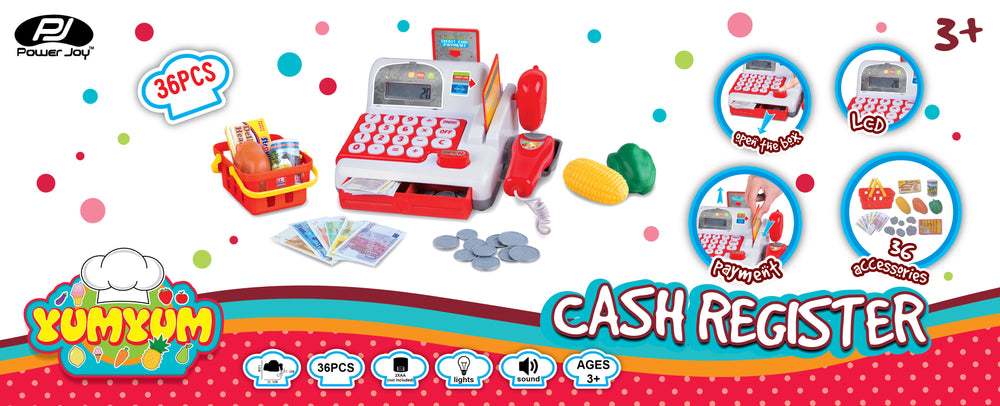 P.JOY YUMYUM CASH REGISTER B/O Default Title