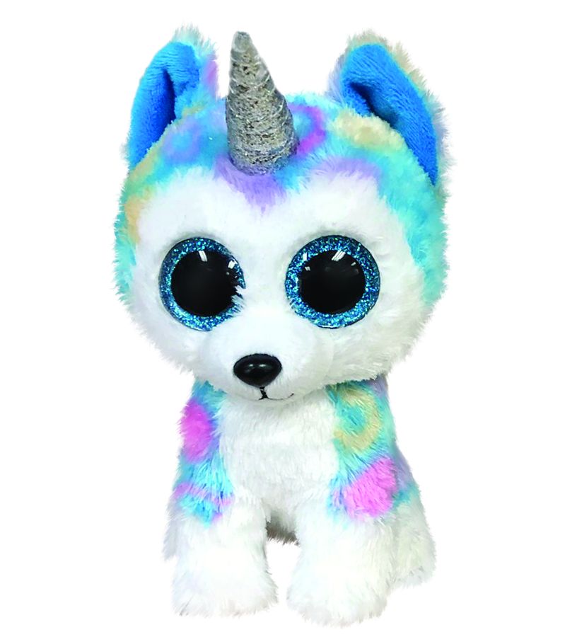 BEANIE BOOS DOG HELENA W/HORN BLUE REG Default Title