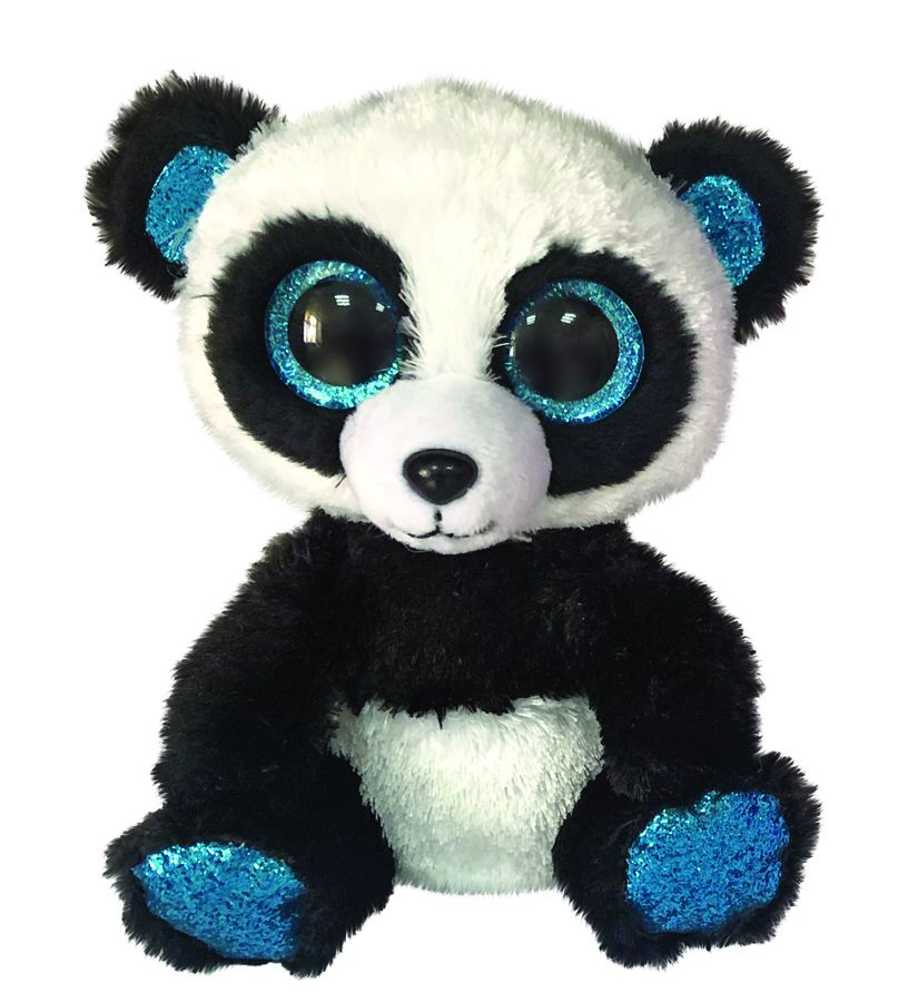 BEANIE BOOS PANDA BAMBOO BLCK&WHT REG 6" Default Title