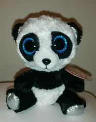 BEANIE BOOS PANDA BAMBOO BLCK&WHT REG 6" Default Title