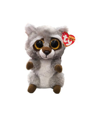 BEANIE BOOS RACCOON OAKIE GREY REG 6IN Default Title