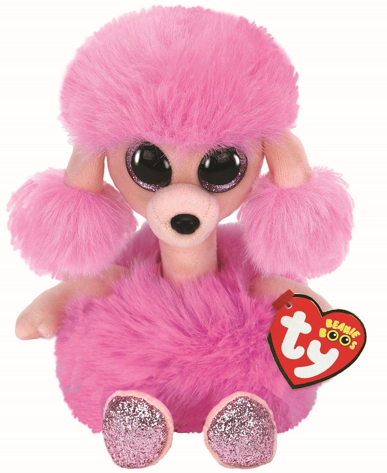 BEANIE BOOS POODLE CAMILLA PINK MED 9IN Default Title