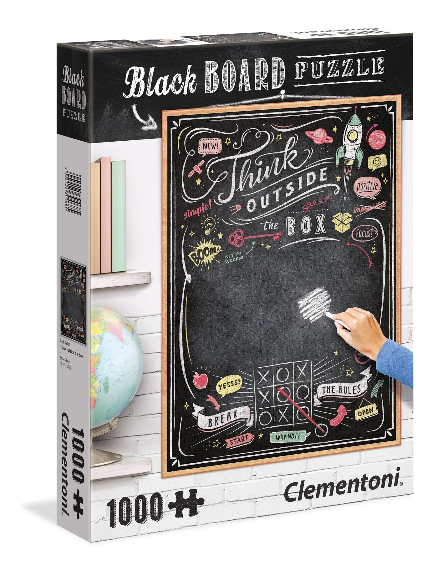 CLEM. PUZZLE  BLACKBOARD PUZZLE 1000PCS Default Title