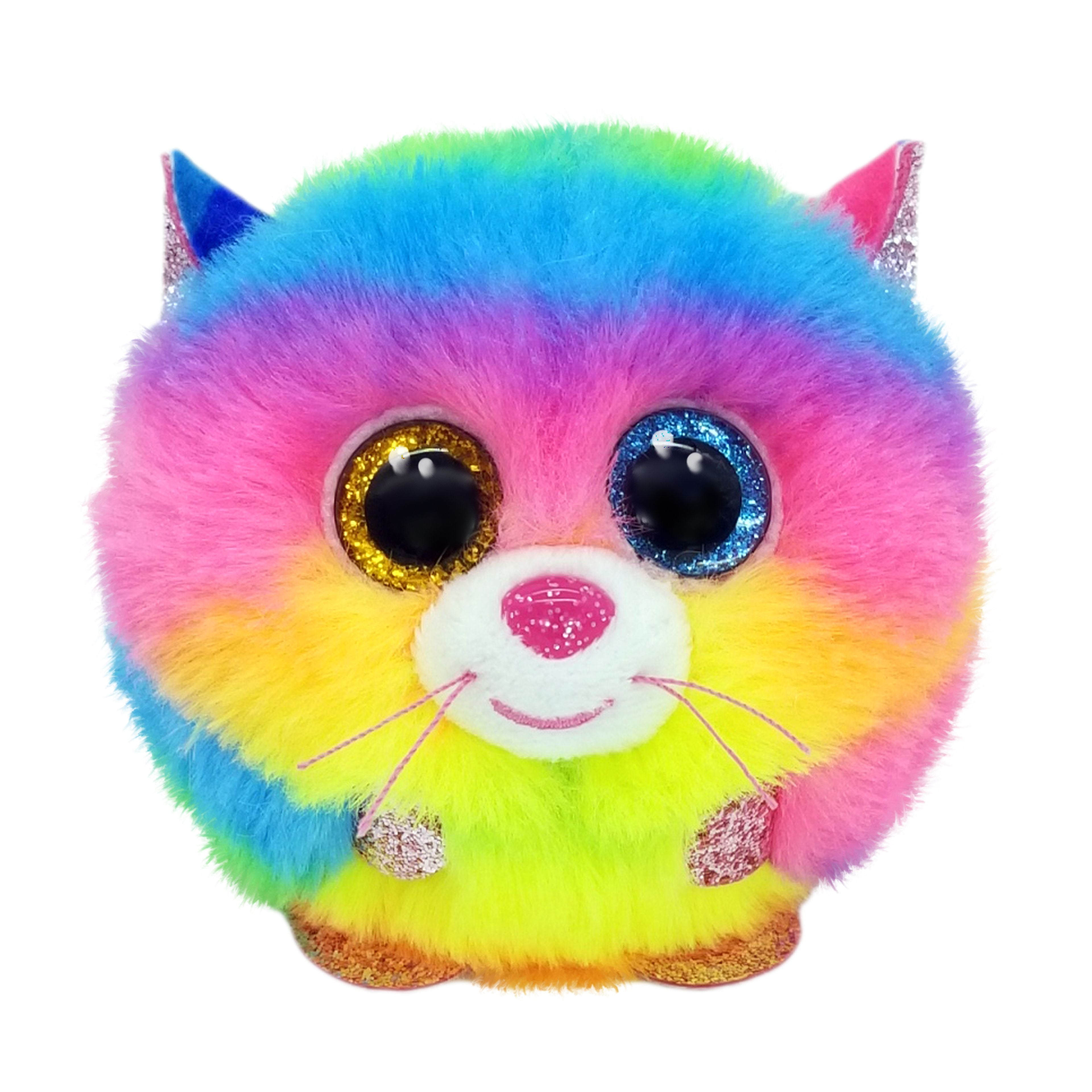 TY PUFFIES CAT GIZMO RAINBOW Default Title