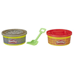 Hasbro Play-Doh Buildin' Compound Asst - Wheels Gravel-HASBRO LICENSED PLAYDOH