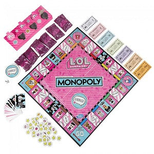 Hasbro Gaming Monopoly Lol Surprise-MONOPOLY