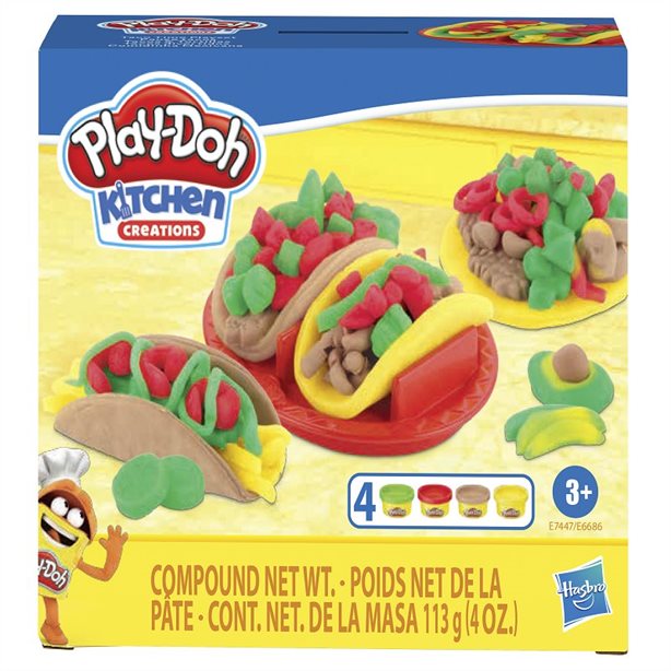 Hasbro Play-Doh Kitchen Creation Taco Time Playset-HASBRO LICENSED PLAYDOH