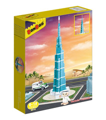 BANBAO BURJ KHALIFA CRYSTAL CLEAR 37.5CM Default Title