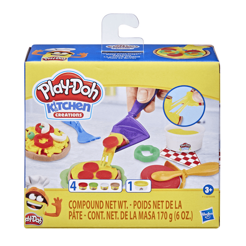 Hasbro Play-Doh Kitchen Creations - Cheesy Pizza Playset-HASBRO LICENSED PLAYDOH