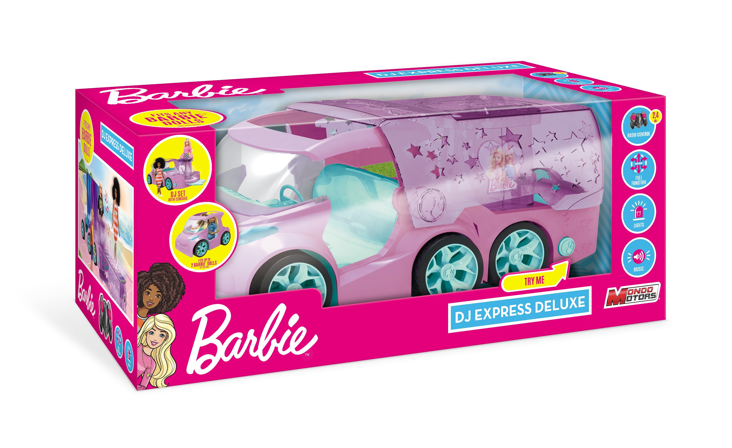 Barbie L&S Rc Cruiser Dj Express Deluxe - Cars & Vehicles - Barbie - Shop in Bahrain