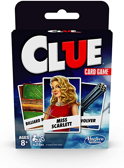 Hasbro Classic Clue Card Game-HASBRO