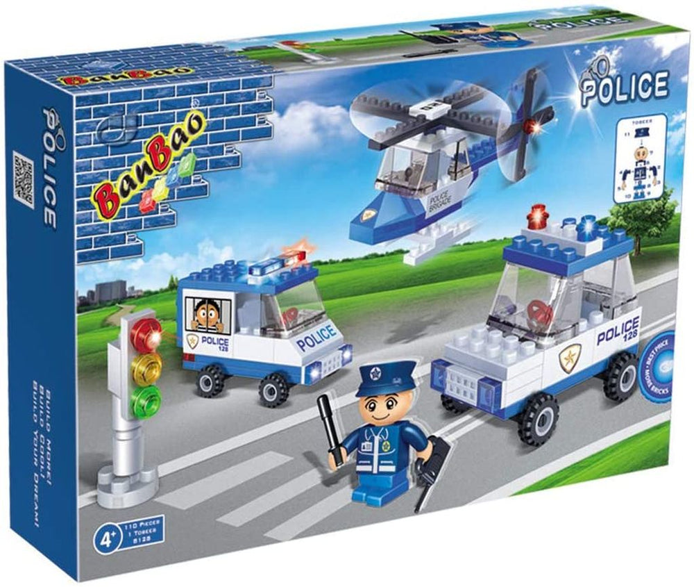 Banbao Police Series 110Pcs 8128 - BLOCKS - BANBAO - Shop in Bahrain