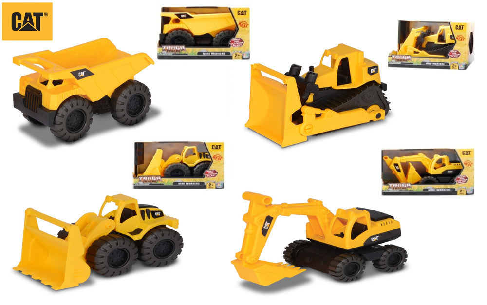 CAT TOUGH MINI CREW WORKER 7" ASST Default Title
