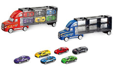 P.JOY VROOM TRUCKY WITH 6 PCS DIE CAST Default Title
