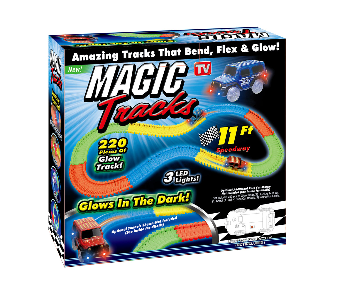 P.JOY MAGIC TRACK 220PCS 11FT B/O Default Title