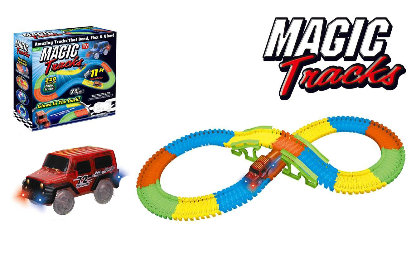 P.JOY MAGIC TRACK 220PCS 11FT B/O Default Title