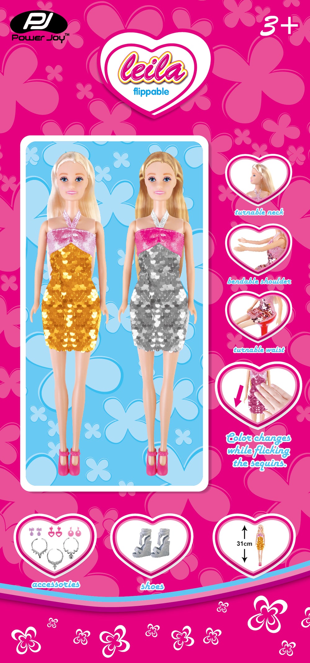 P.JOY LEILA FLIPPABLE Default Title