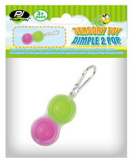 P.JOY SENSORY TOY DIMPLE 2POP KCHAIN 1PC Default Title