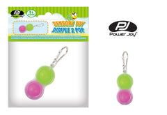 P.JOY SENSORY TOY DIMPLE 2POP KCHAIN 1PC Default Title