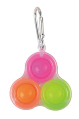 P.JOY SENSORY TOY DIMPLE 3POP KCHAIN 1PC Default Title