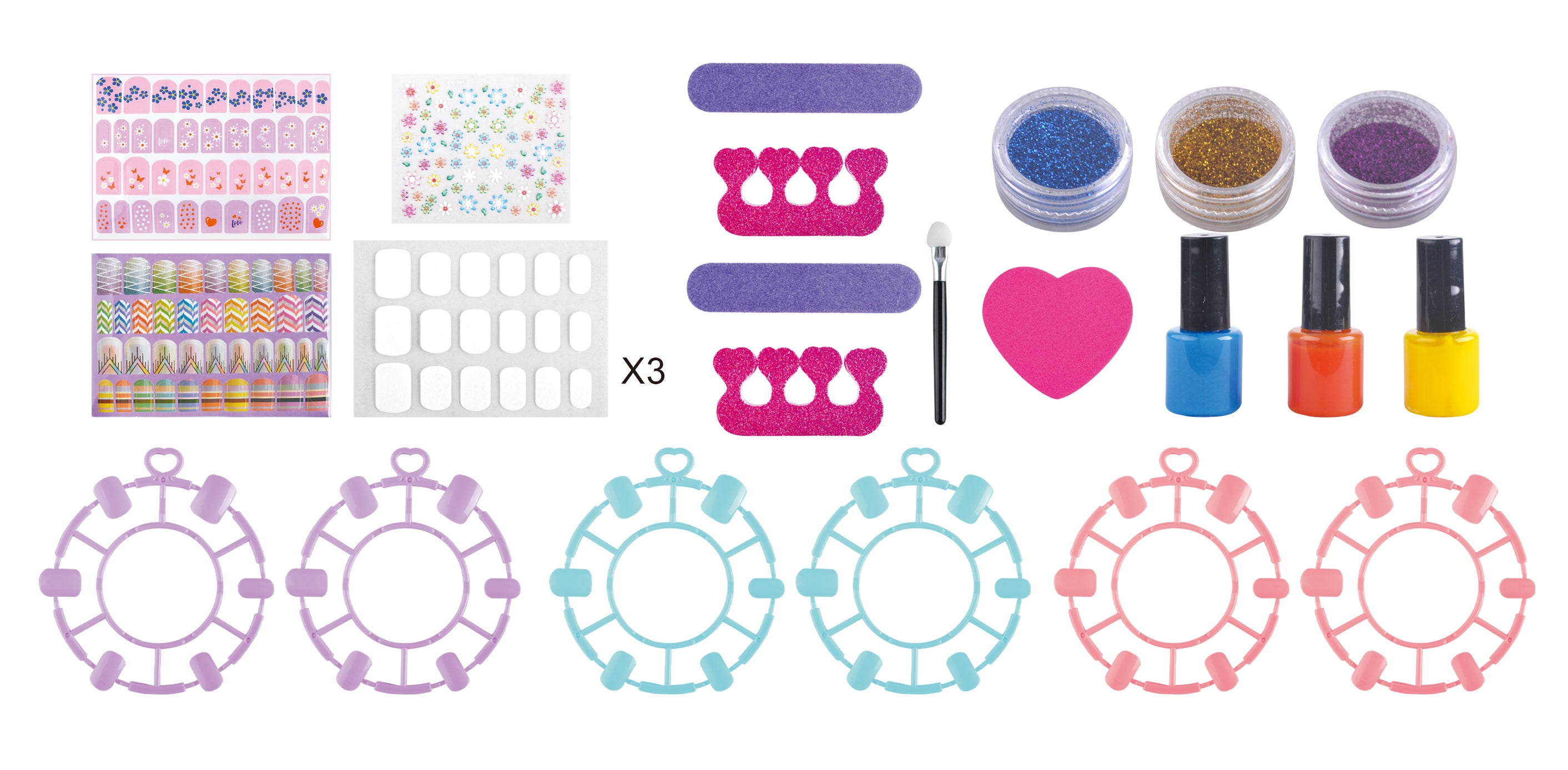 P.JOY GLAMGLAM NAIL MEGAPACK Default Title