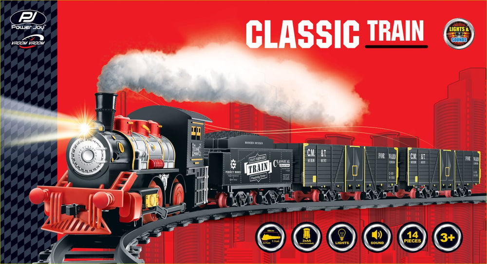 P.JOY V.VROOM CLASSIC TRAIN B/O Default Title