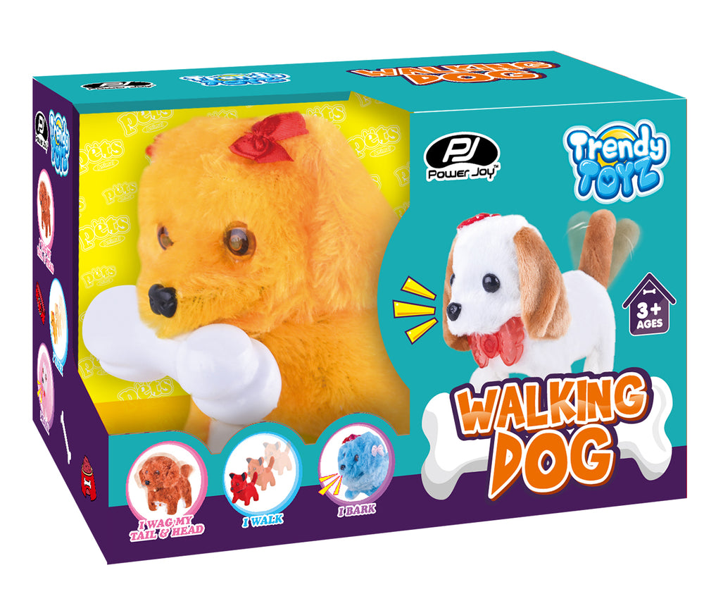 P.JOY TRENDY WALKING DOG L&S B/O Default Title