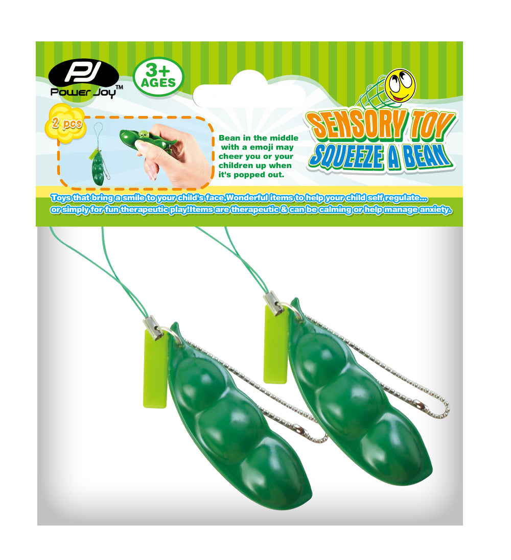 P.JOY SENSORY TOY SQUZEEZE A BEAN 2PCS Default Title