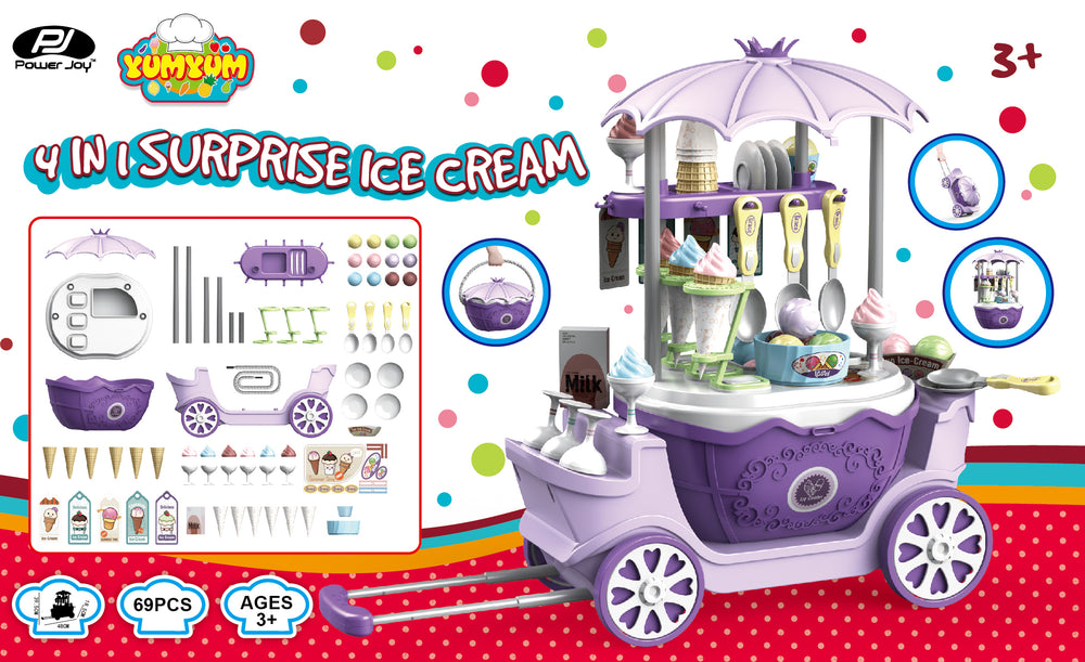 P.JOY YUMYUM SURPRISE ICECREAM 4IN1 Default Title