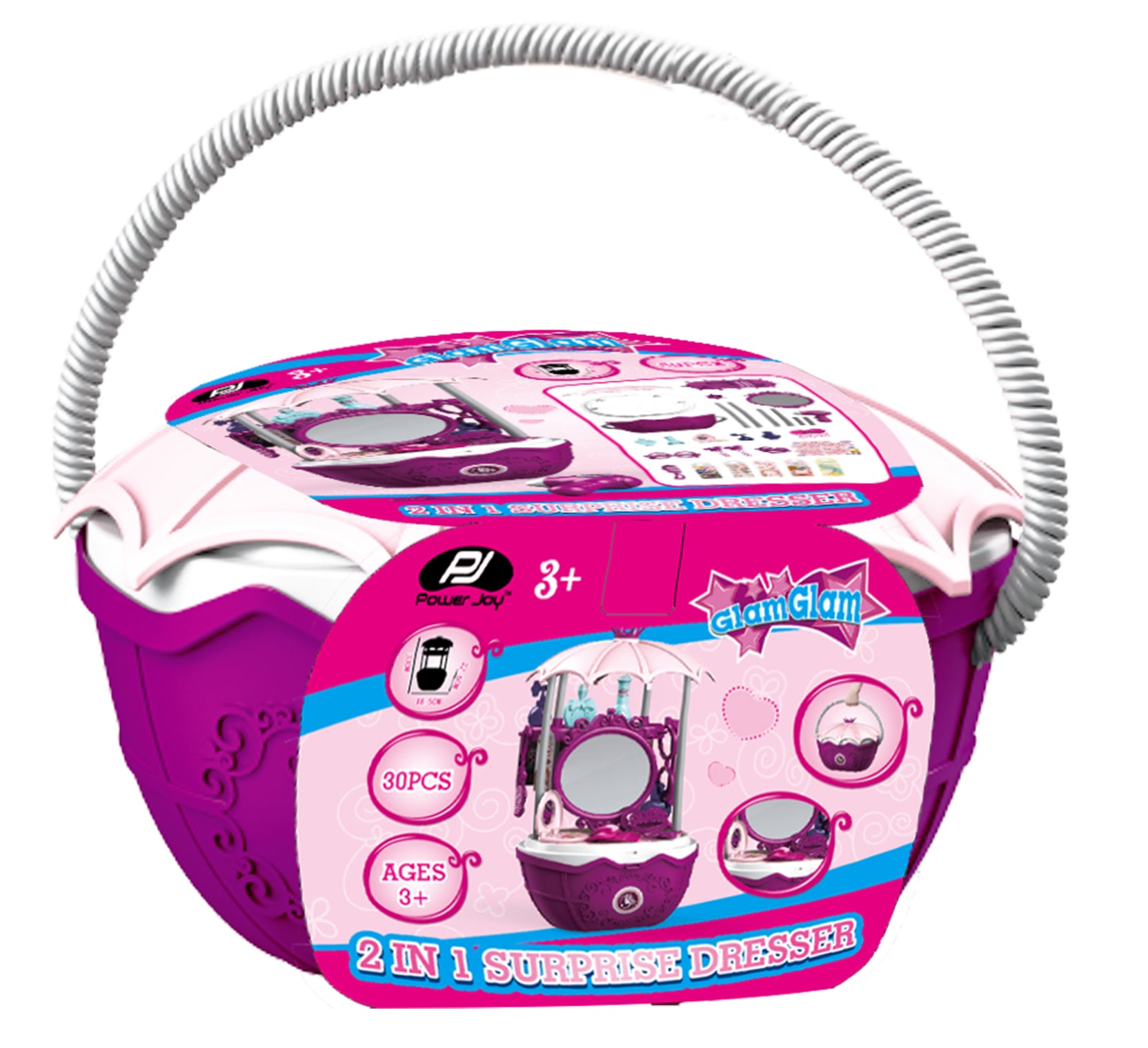 P.JOY GLAMGLAM SURPRISE DRESSER 2IN1 Default Title