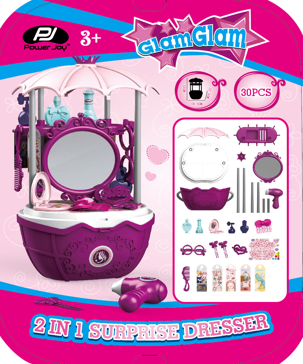 P.JOY GLAMGLAM SURPRISE DRESSER 2IN1 Default Title