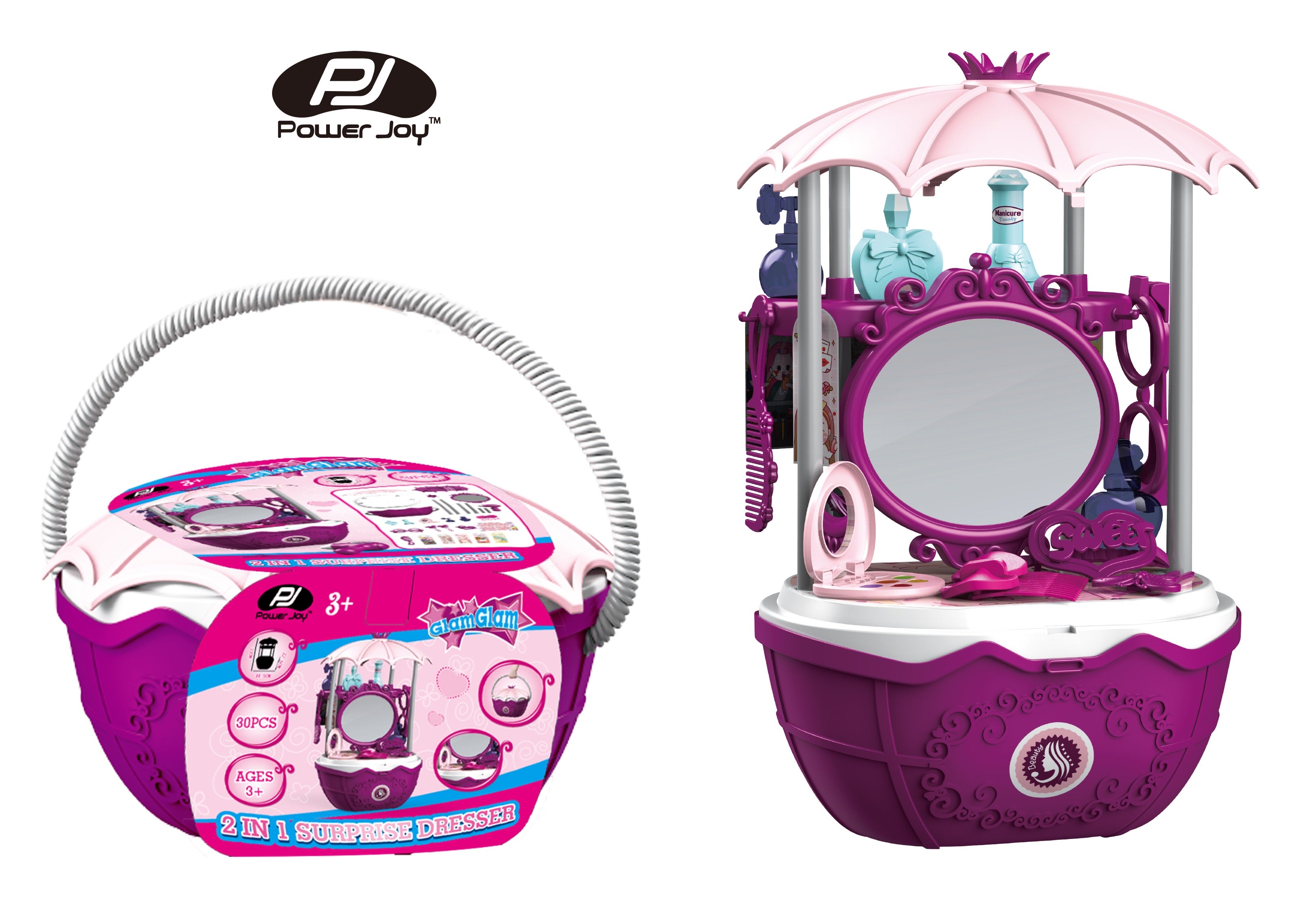 P.Joy Glamglam Surprise Dresser 2In1 - G TOYS - P.JOY - Shop in Bahrain