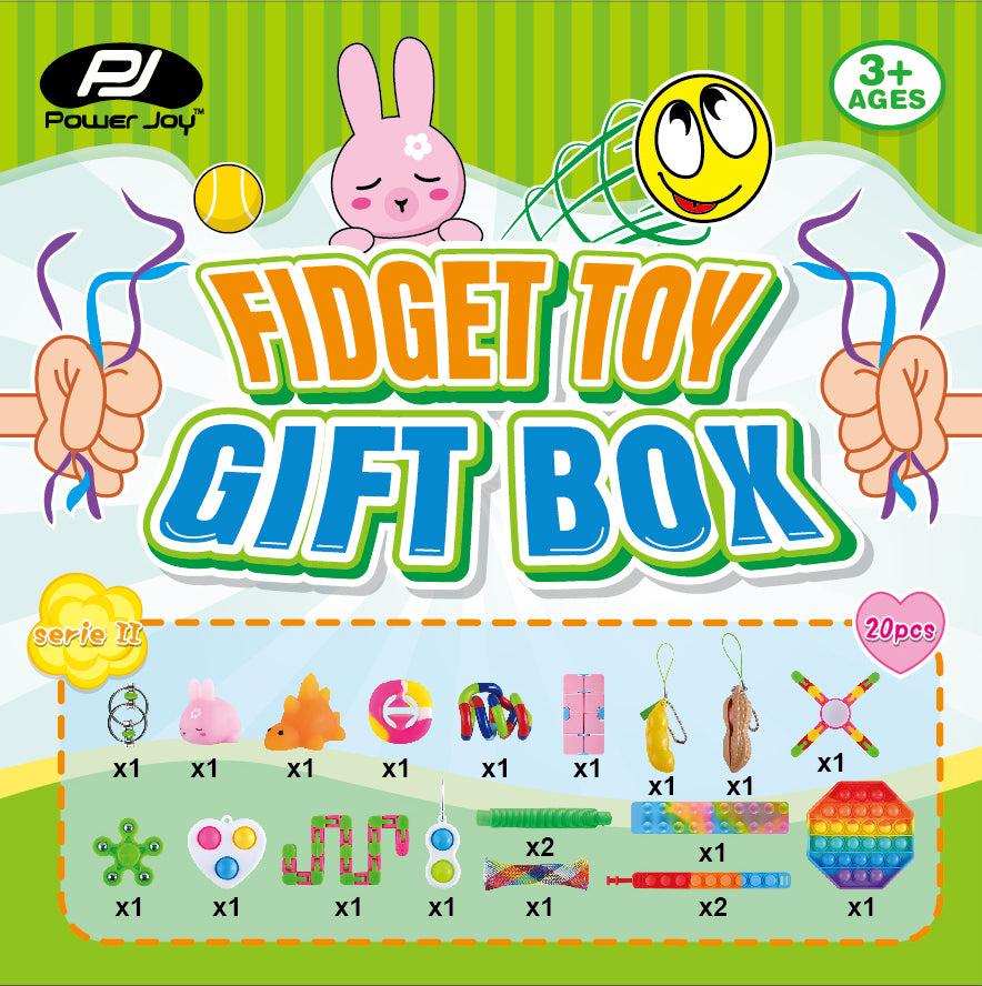 P.JOY FIDGET TOY GIFT BOX 20IN1 Default Title