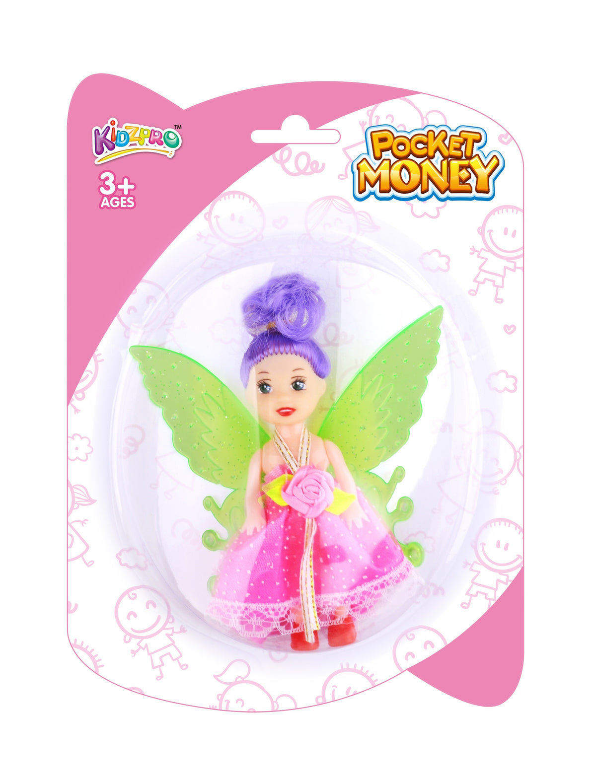 KIDZ. MAGIC DOLL 3.5 4ASST SC Default Title