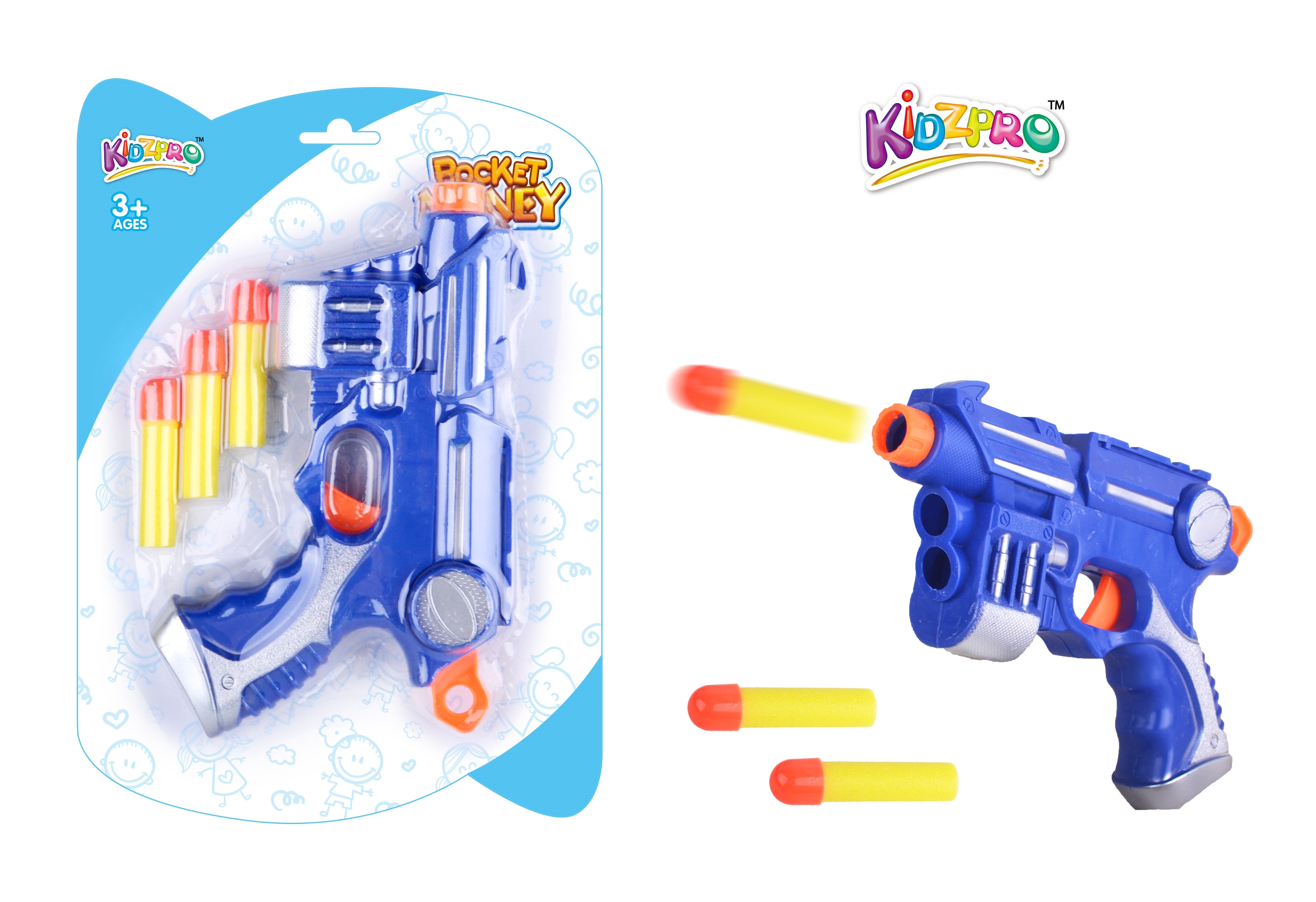 KIDZ. FOAM DART BLASTER GUN BC Default Title