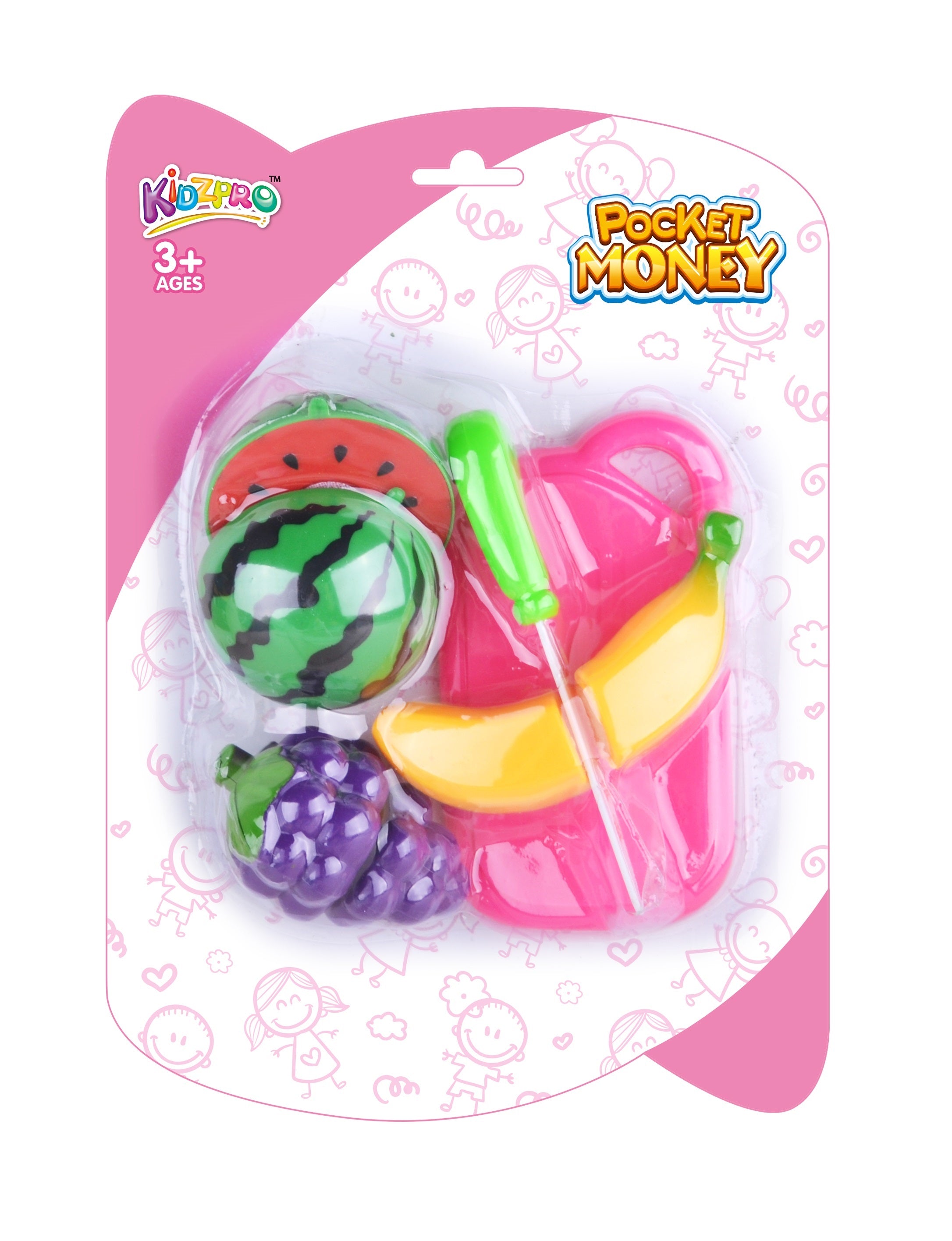 KIDZ. FRUIT &VEGETABLES SET 3ASST BC Default Title